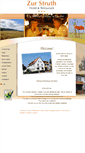 Mobile Screenshot of hotel-zur-struth.de